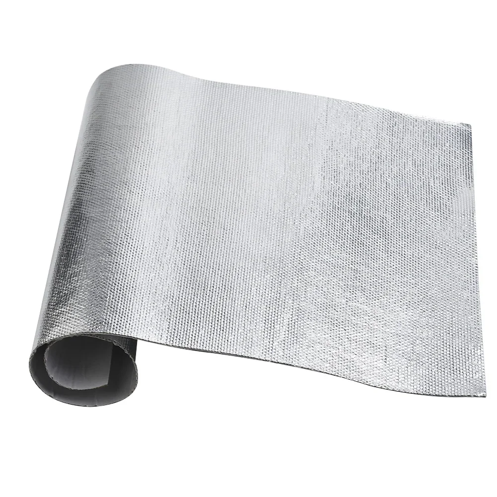 

Practical Durable Car Heat Protection Film Mat 1.4mm Part Accessory Heat Protection Heat Shield Insulation Pads