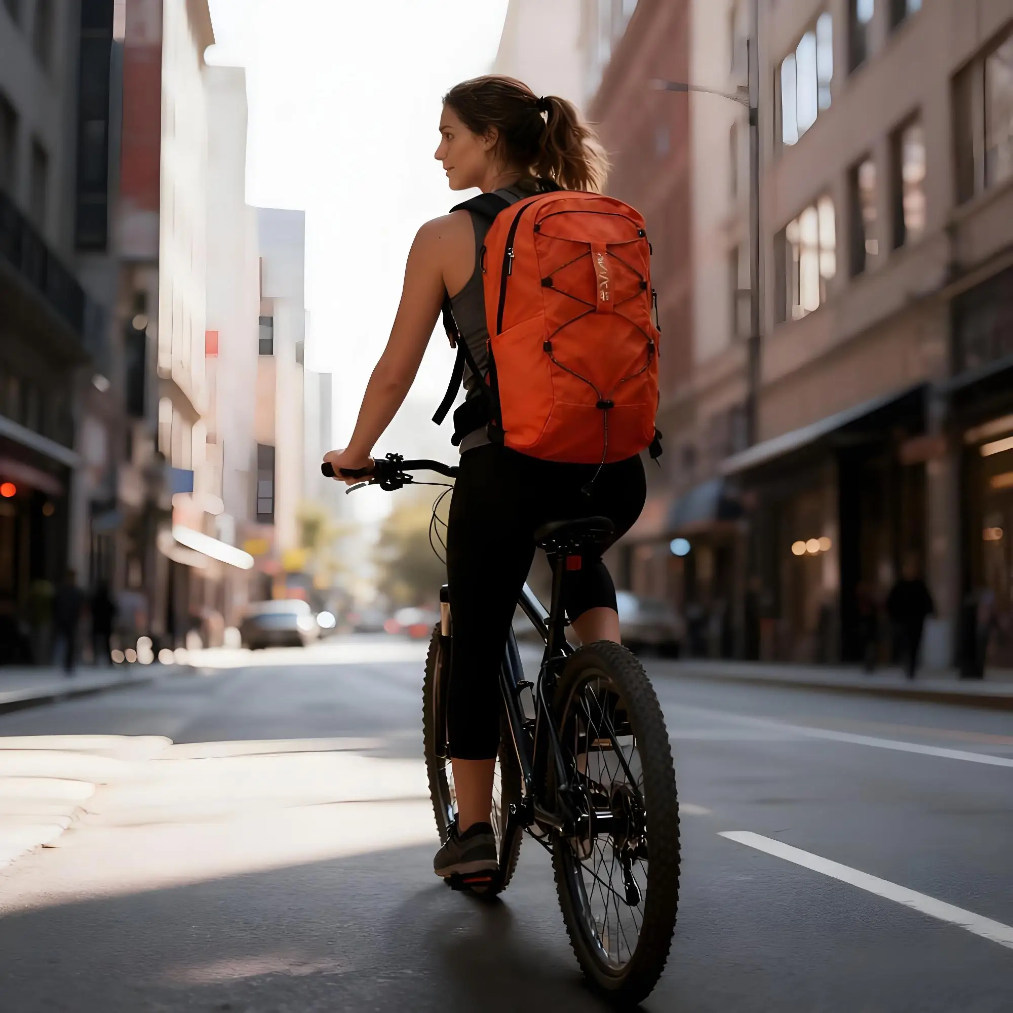 حقائب ظهر خفيفة الوزن للمشي لمسافات طويلة سعة 20 لترًا، حقيبة نهارية لركوب الدراجات قابلة للطي، يوم ركوب الدراجات للمبتدئين والطالبات والتخييم والسفر