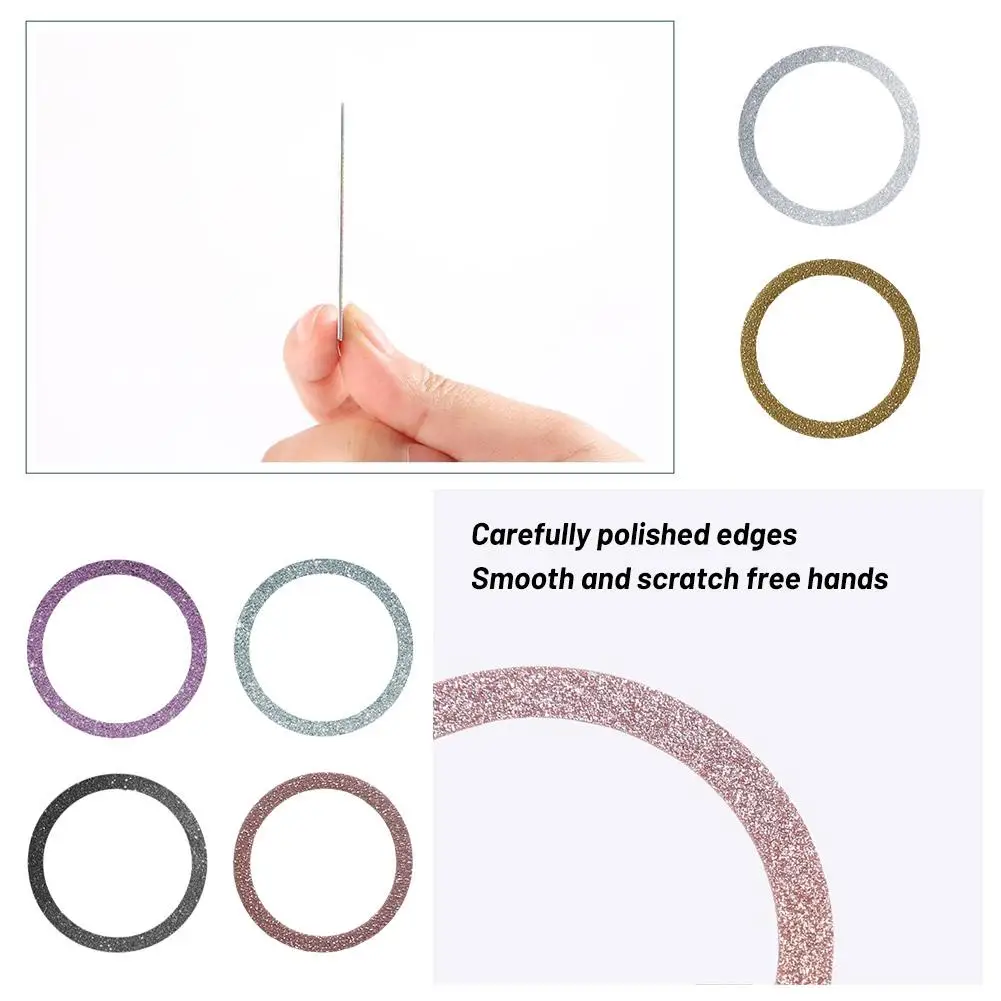 Glitter Ultrathin Wireless Charging Roundness Magnetic Sheet Suitable For All Wireless Charging Mobile Phones Smooth Safety B8L3