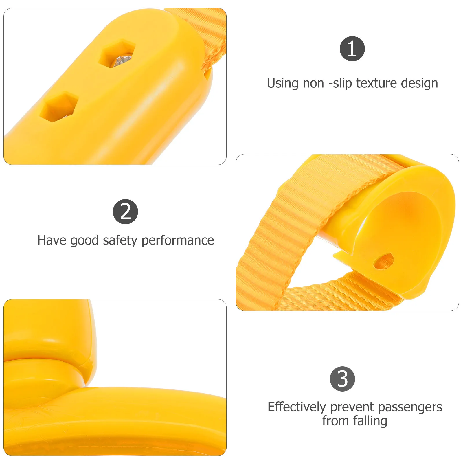 

Bus Handle Car Hand Strap Subway Handle Ring Vehicle Interior Grip Durable Lightweight Easy Install For Bus Subway Car