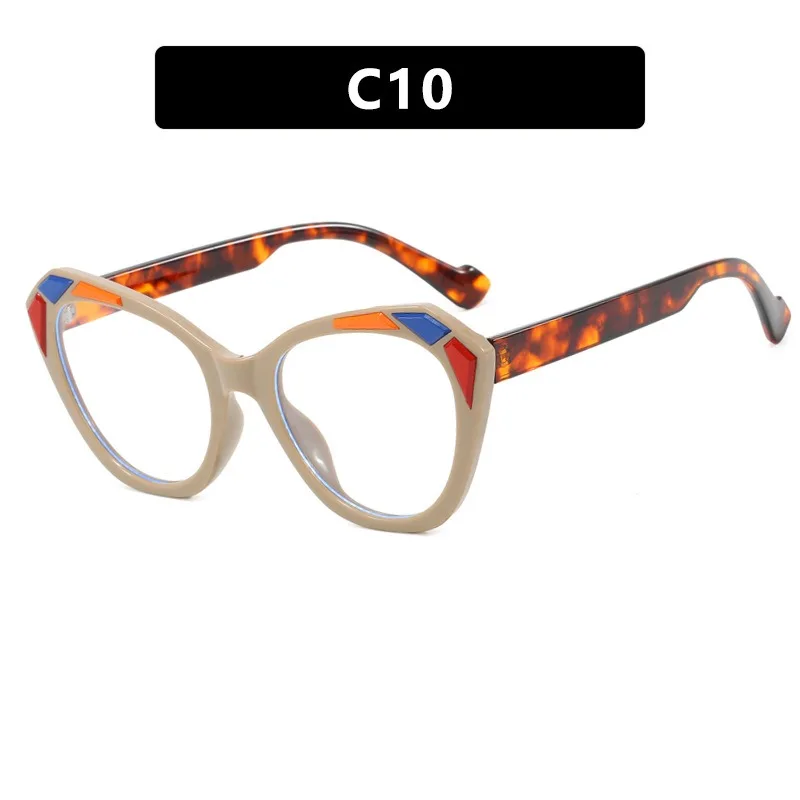 نظارات مضادة للضوء الأزرق، نظارات رائعة على شكل عين القطة للنساء والرجال، نظارات تسوق تحجب الضوء الأزرق، نظارات كمبيوتر للرجال والنساء