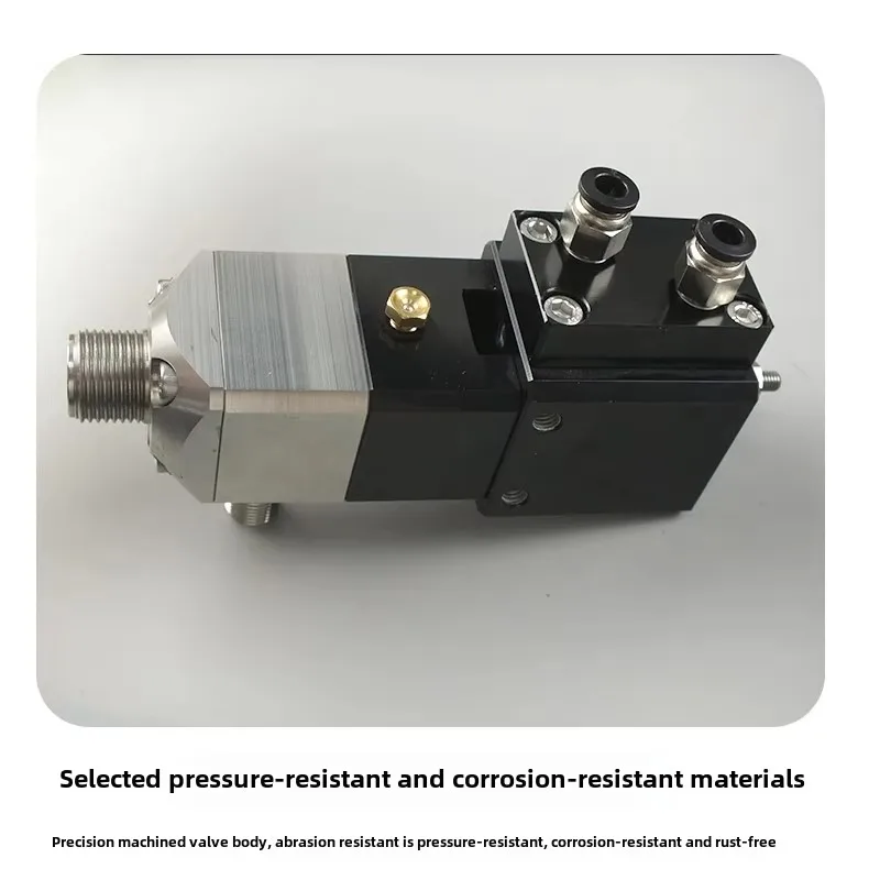 고압 포인트형 압력 조절 밸브 - 고점도 물질에 적합 - 입자 역흡입 밸브