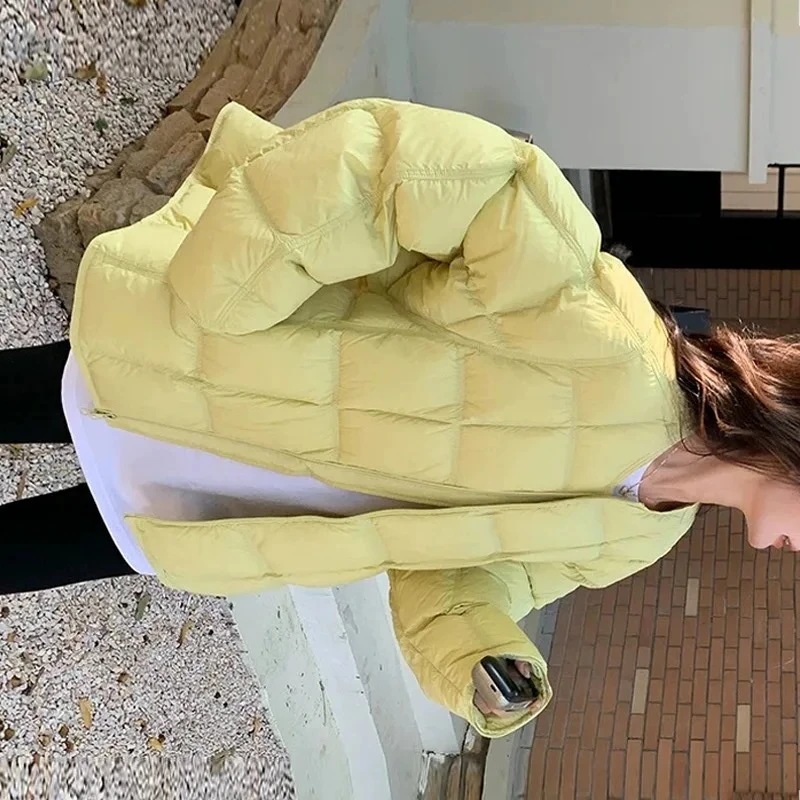 

Women's Winter Down Coats Down Jacket Short Warm Thickened Personalized Vintage Comfortable Leisure Soft Niche Versatile Jackets