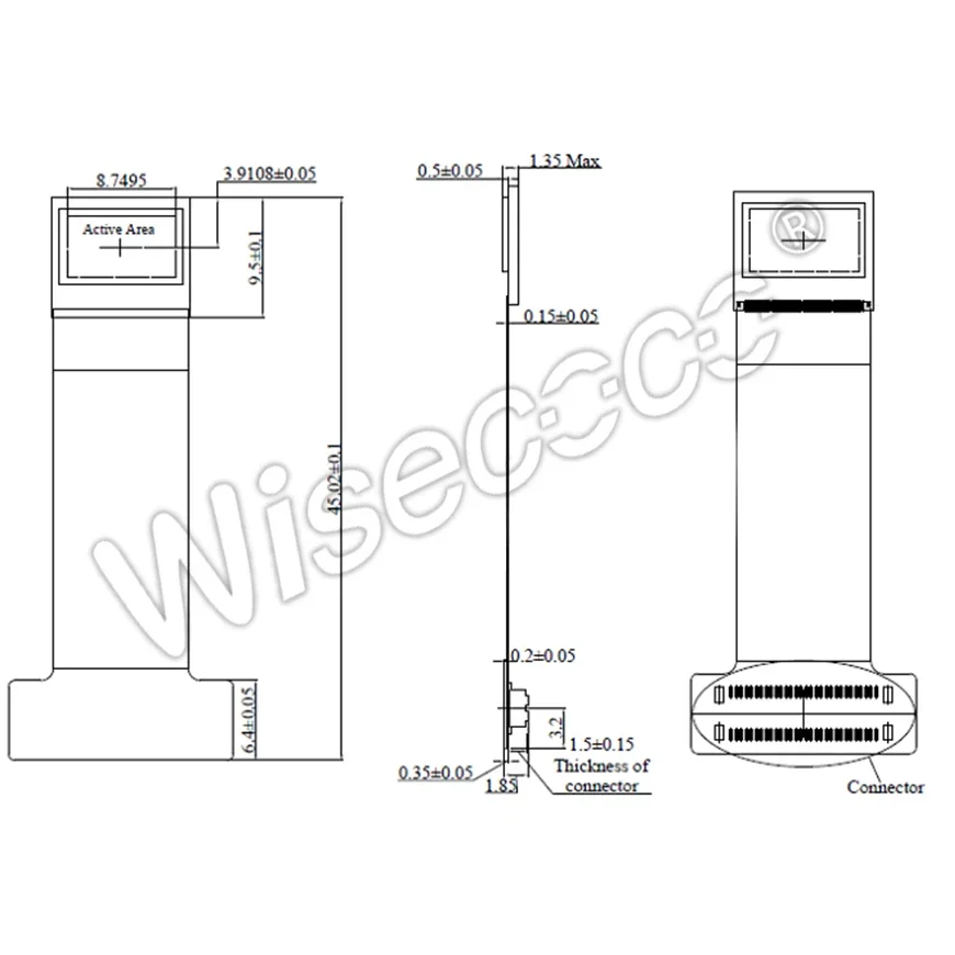 Wisecoco 0,39 cala FHD ekran OLED mikro wyświetlacz MIPI 1080P USB C płyta sterownicza kamera termowizyjna noktowizor teleskop broniący