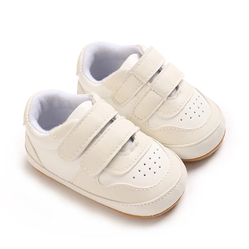 Korean Version Versatile 0-18M Baby Walking Shoes Baby Shoes Soft Rubber Sole Anti Slip Casual Baby Sports Shoes