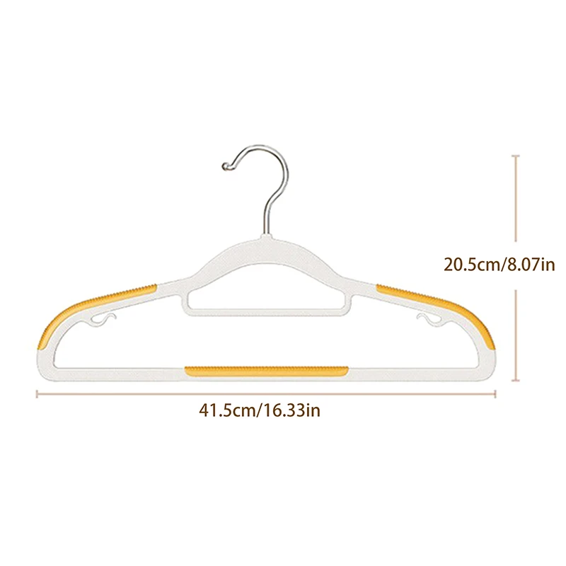 10pcs Plastic Hanger Non-marking Non-slip Hanger Protective Clothes Anti-shoulder Corner Drying Clothes, Hanging Clothes