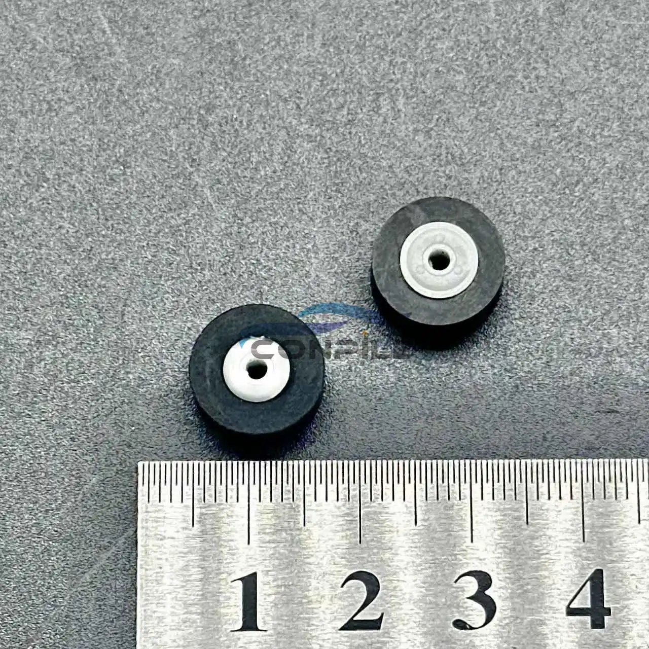 2pcs 12*6*2mm pinch roller for cassette deck tape recorder audio player