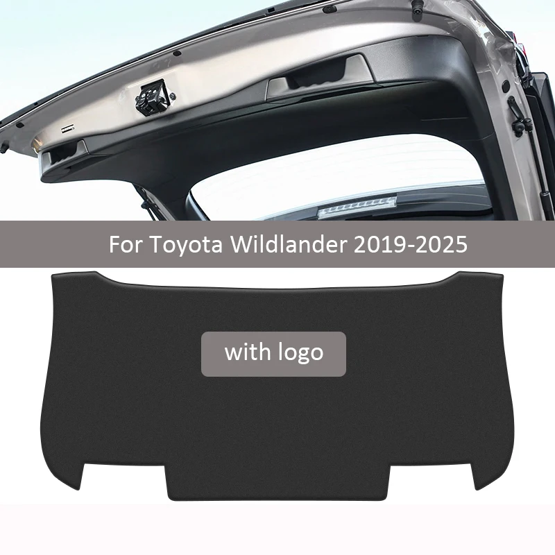 

Защитный коврик для задней двери багажника автомобиля, противоударный защитный коврик для Toyota Wildlander 2019 2020 2021 2022 2023-2025, декоративная накладка из искусственной кожи