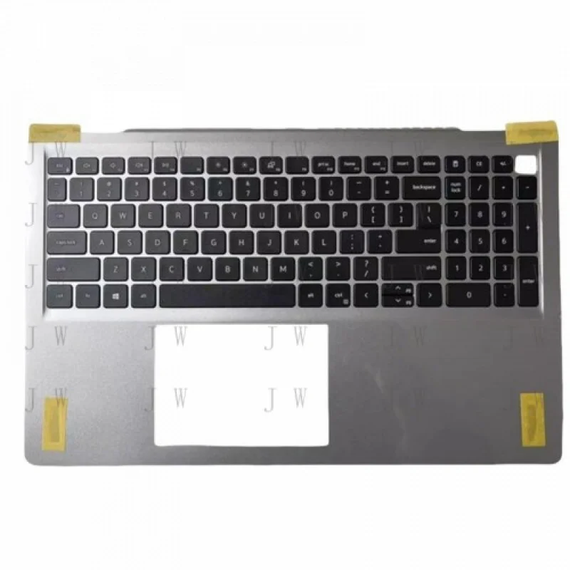 

DDZ For Dell Inspiron 15 3510 Upper Case Palmrest Cover With keyboard 0HM1XV Silver