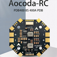 Aocoda-RC PDB400 8S 400A PDB Distribution Board PDB for RC Quadcopter Drone Fixed Wing Ammeter
