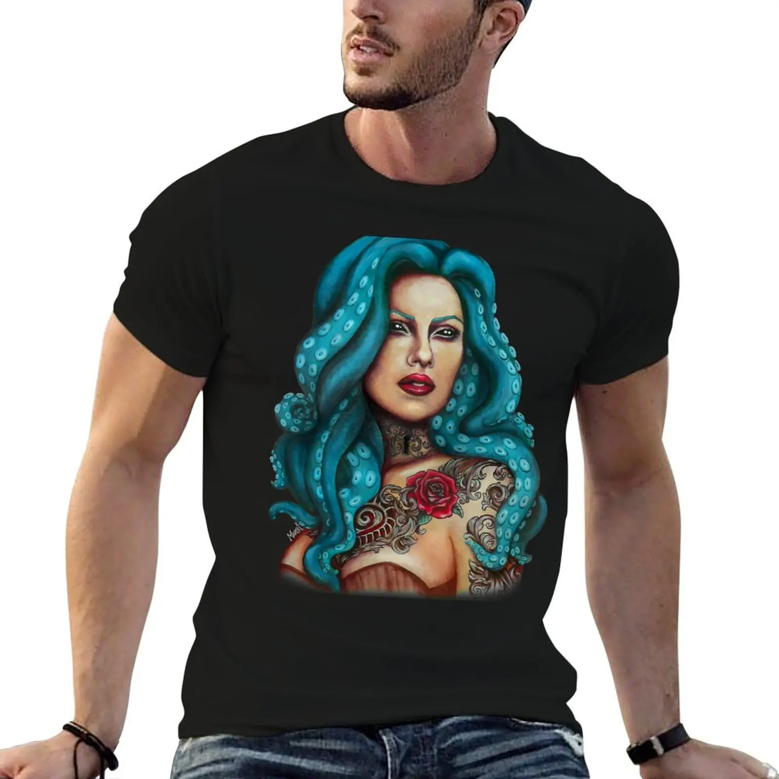 

Odette T-Shirt Aesthetic clothing shirts graphic t shirts for men