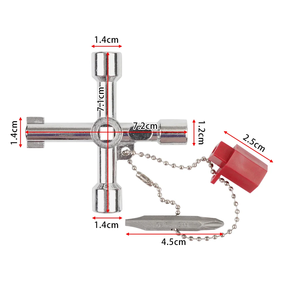 عالمي عبر مفتاح ، متعدد الوظائف ، خزانة تحكم كهربائية ، مفتاح مثلث ، مفتاح للغاز ، القطار ، مبرد تنزف ، 4 دقائق