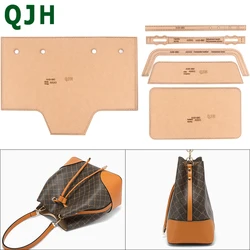 1 Set Bucket Bag Handbag ladies Shoulder Bag Acrylic Template Kraft Paper Version Design Drawing diy Handmade Leather Craft Tool