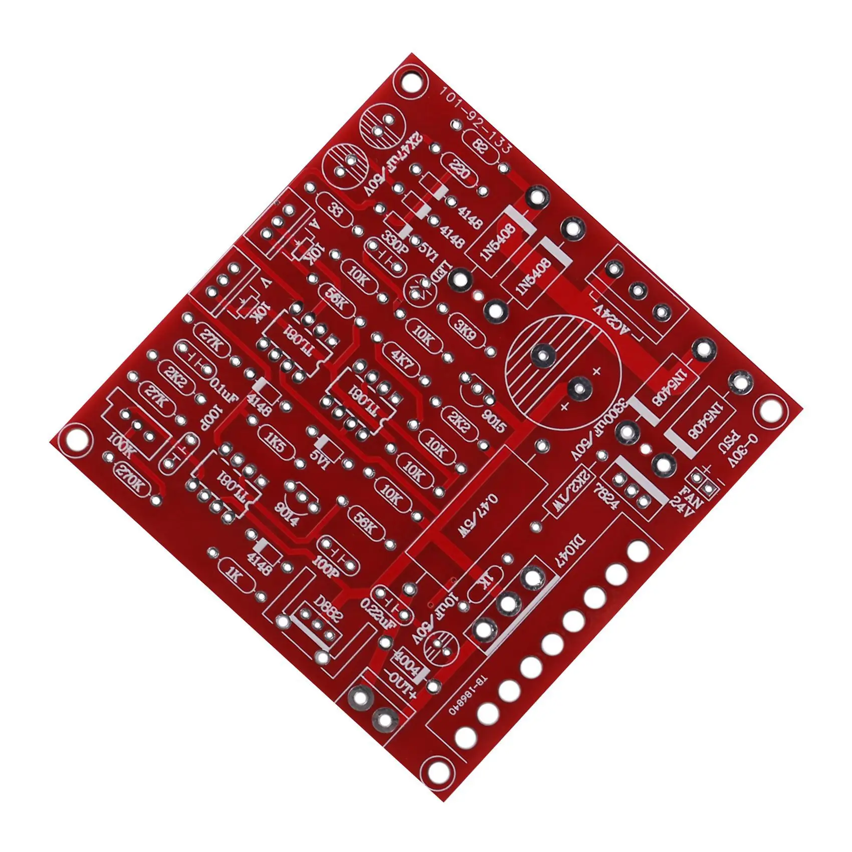 ELECT-3X 0-30V 2MA-3A Adjustable DC Regulated Power Supply DIY Kit Short With Protection