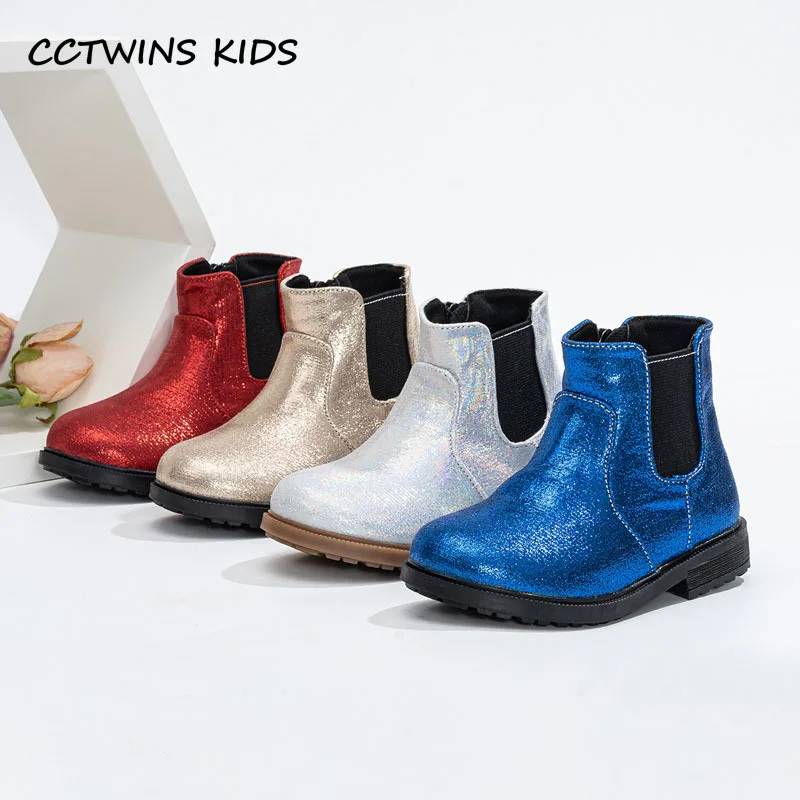 Kids Boots Spring Autumn Toddler Girls Fashion Brand Middle Calf Princess boots Baby Boy High Top Patent Leather Shoes Soft Sole