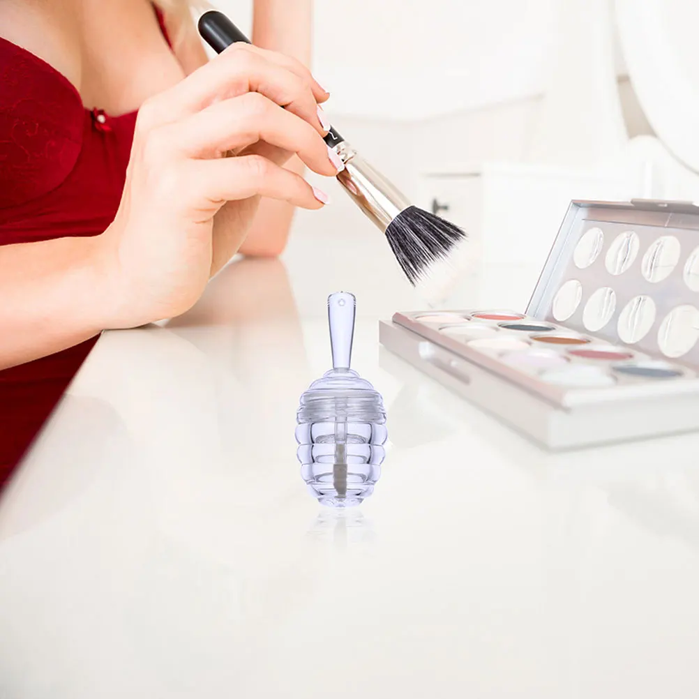 6pcs Lip Balm Tube Transparent Diy Lip Gloss Container For Lipstick Liquid Blush Concealer Empty Tube Clear Mini