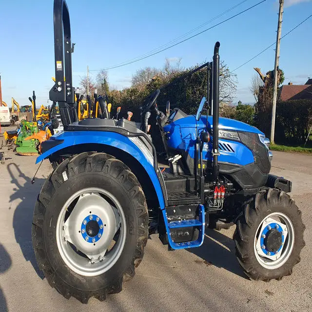 Four-wheel drive tractor, hydraulic system factory hot-selling mini diesel engine agricultural tractor