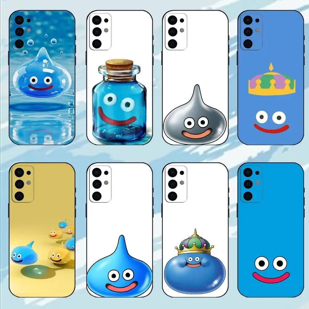 

S-Slime Phone Case For Samsung S25,S24,S23,S22,S21,S20,Plus, Soft Silicone Black Cover