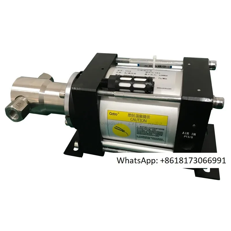 

CX16 gas-liquid automatic booster pump water/oil hydraulic power source suitable for detection valve opening 40-11MPa
