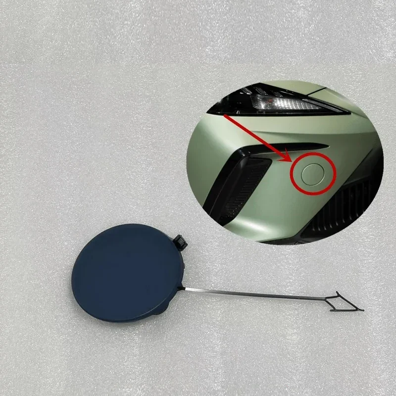 

Auto Front Bumper Tow Hook Cap Cover no Paint for MG 4 MG4 EV Mulan 2022 2023 2024