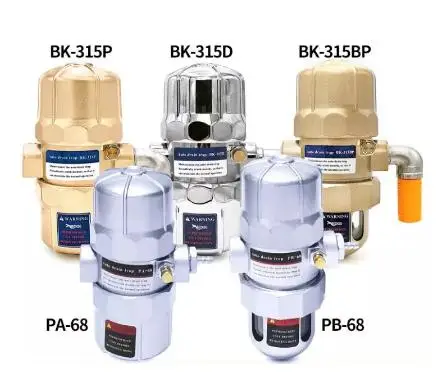 BECKDG Auto Drain Trap BK-315P BK-315D BK-315BP BL-30BF PA-68 PB-68 Water Drain Blowdown Valve Of Air Compressor