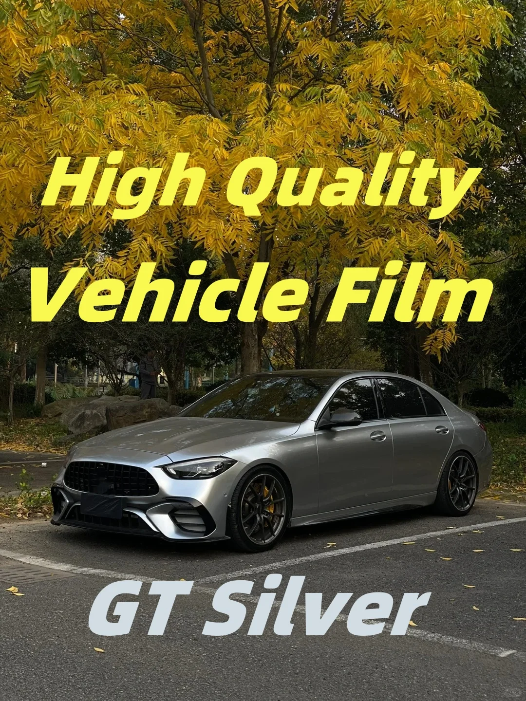 

Highest Quality Vehicle Wrap HD GT Silver PET Car Cover Covering Film Car Decoration TPU All Models Air Bubble Free