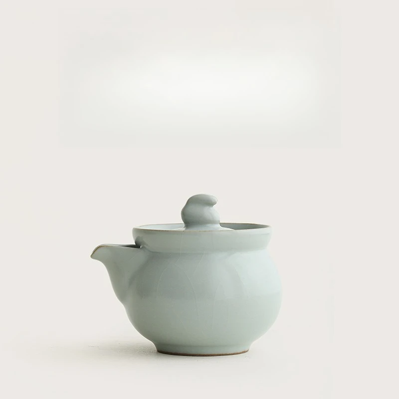 

Qingru Kiln Treasure Bottle Pot Single high-end brewing teapot Single pot brewing tea for home use