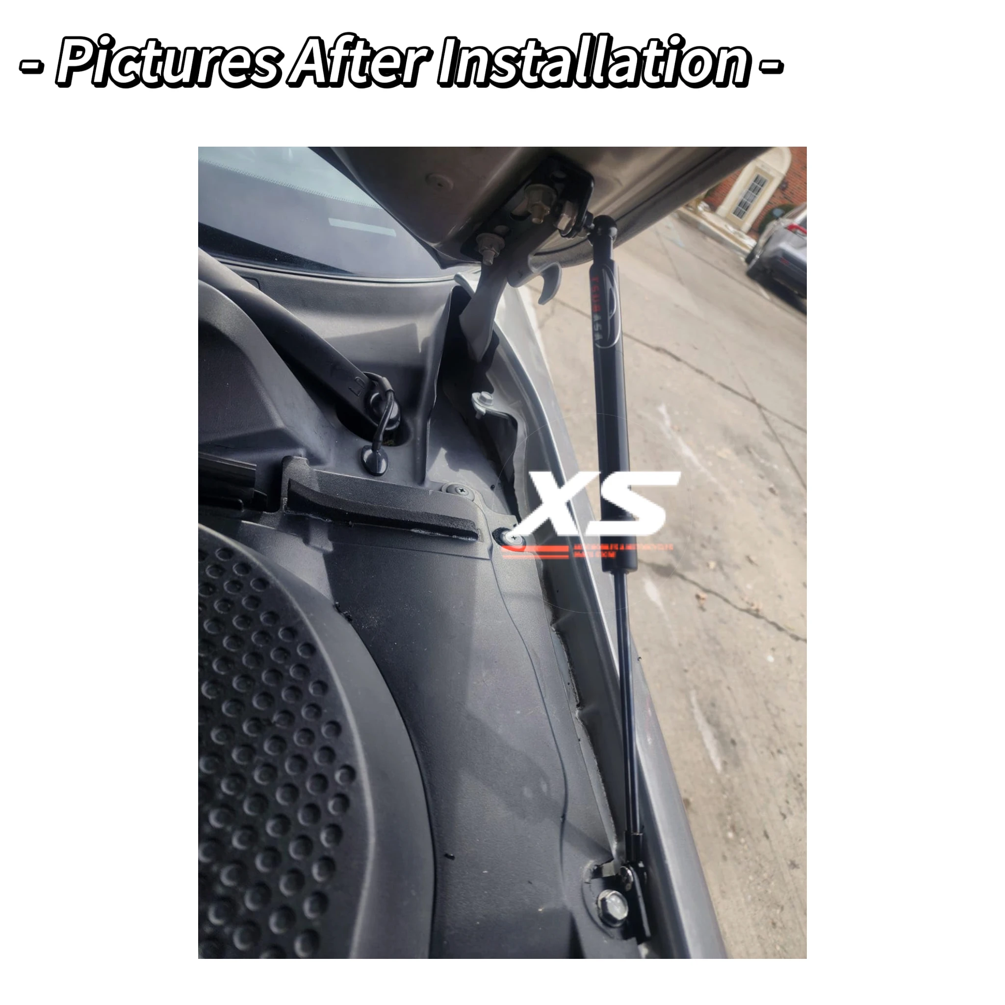 Front Hood Struts For Nissan 350Z Z33 2003-2008 Nissan Fairlady Z