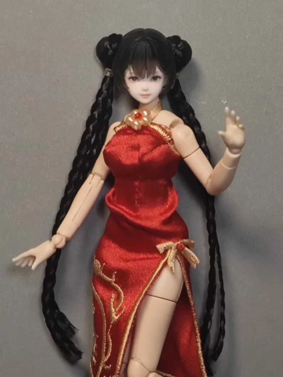 

[15 days made] 1/12 Scale Female Pretty Girl Head Sculpture With Hair Cute Fit 6inch TBL Romankey Action Figure Body Toys