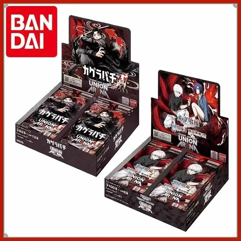 Original Bandai UNION ARENA Cards TCG Trading Game The Realm of Fighting Japanese Kagura Bowl Booster Pack Tokyo Ghoul Gift