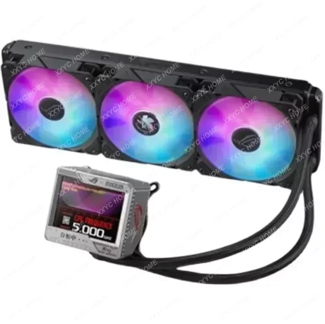 Generation Cold Head/3.5-inch LCD Screen/support 12th LGA1700 CPU ROG   360 240 RGB CPU Water Cooling Radiator ASETEK 7th