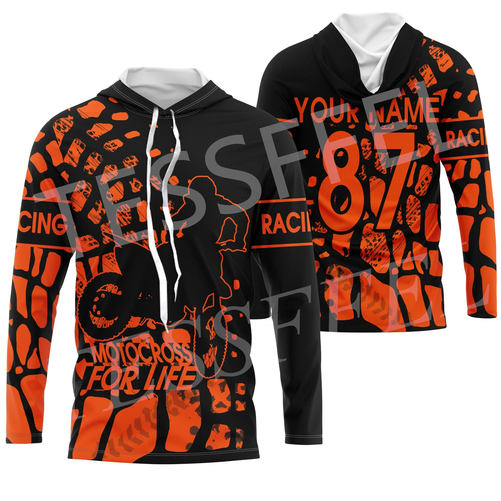 Custom Name Extreme Motorcycle Racing Bike Camo Tattoo Vintage Retro Tracksuit 3DPrint Pullover Harajuku Jacket Funny Hoodies 24