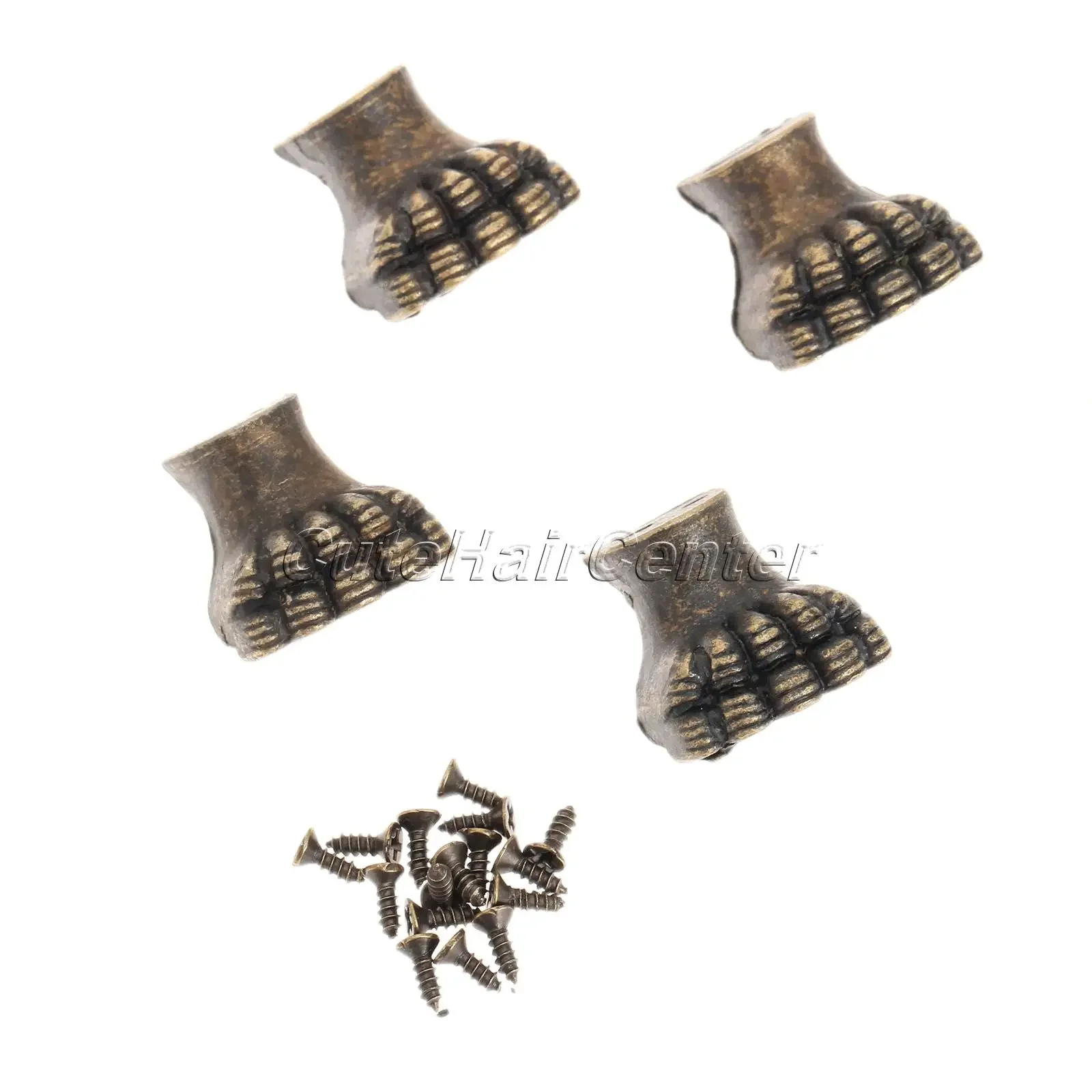 4Pcs Antique Bronze Box Corner  