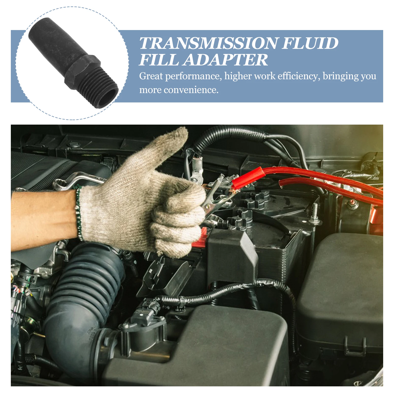 

Transmission Fluid Fill Adapter Oil Connector Car Transmission Fitting Replacement Durable Efficient Easy Install