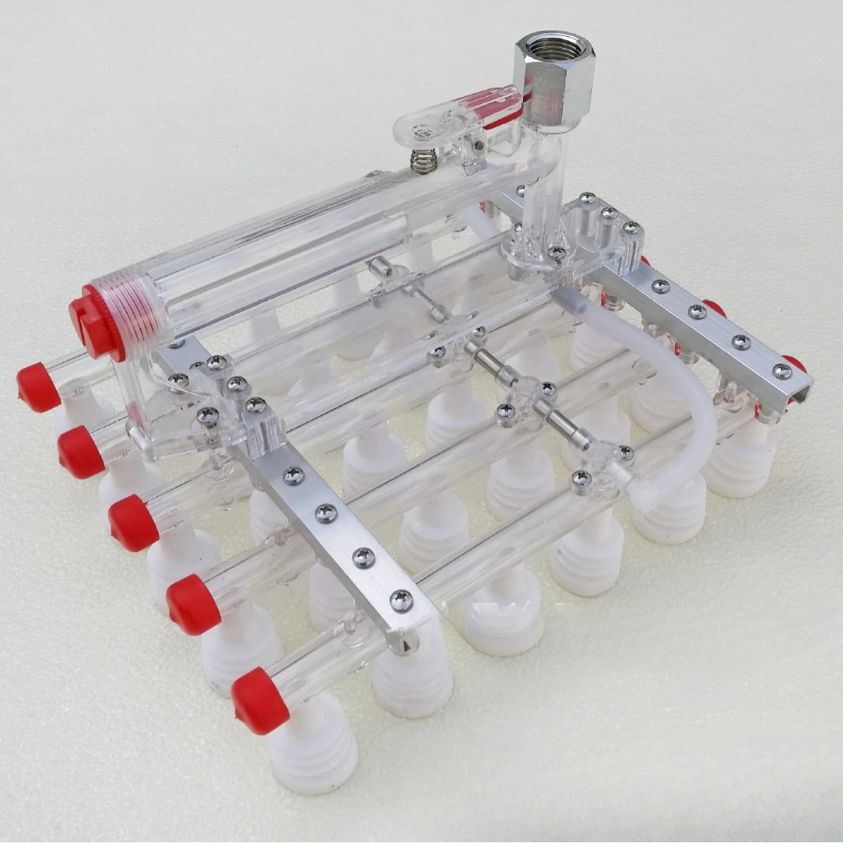 V30A - The 30 - Egg Lifter with Vacuum Sucker and Code Dispenser Feeder for Chicken Farms