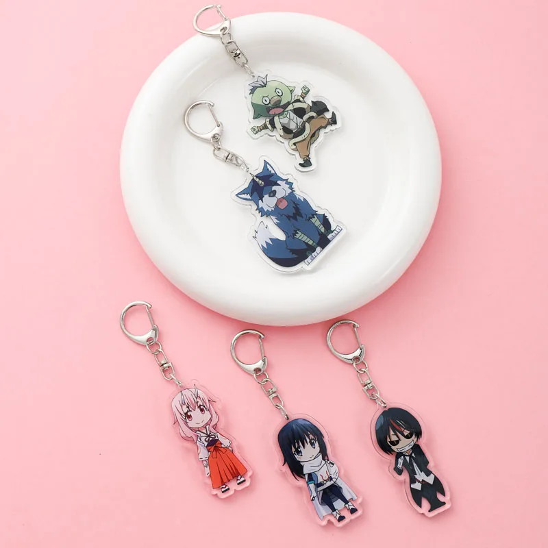 شخصيات أنيمي في ذلك الوقت حصلت على تجسدت كسلمة متعة سلسلة مفاتيح مصنوعة من الأكريليك اكسسوارات حقيبة الظهر قلادة المشجعين الأصدقاء الهدايا #1