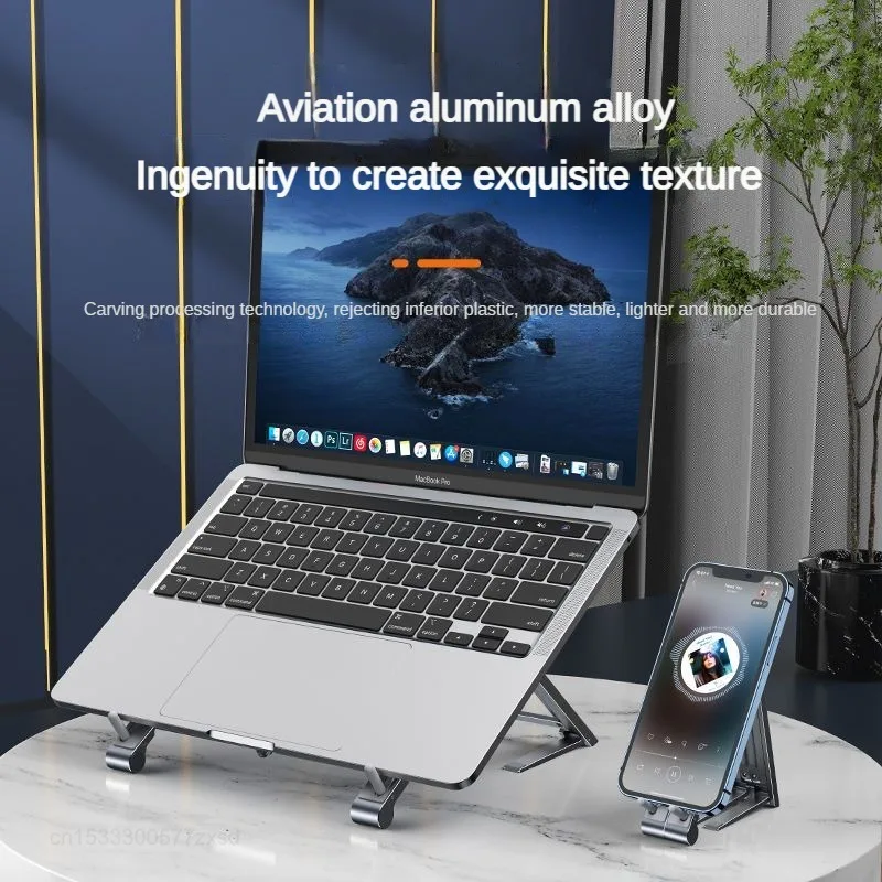 Youpin Oatsbasf Portable Laptop Stand Aluminum Computer Bracket Macbook Air Pro Holder Accessories Foldable Lap Top Base for Pc