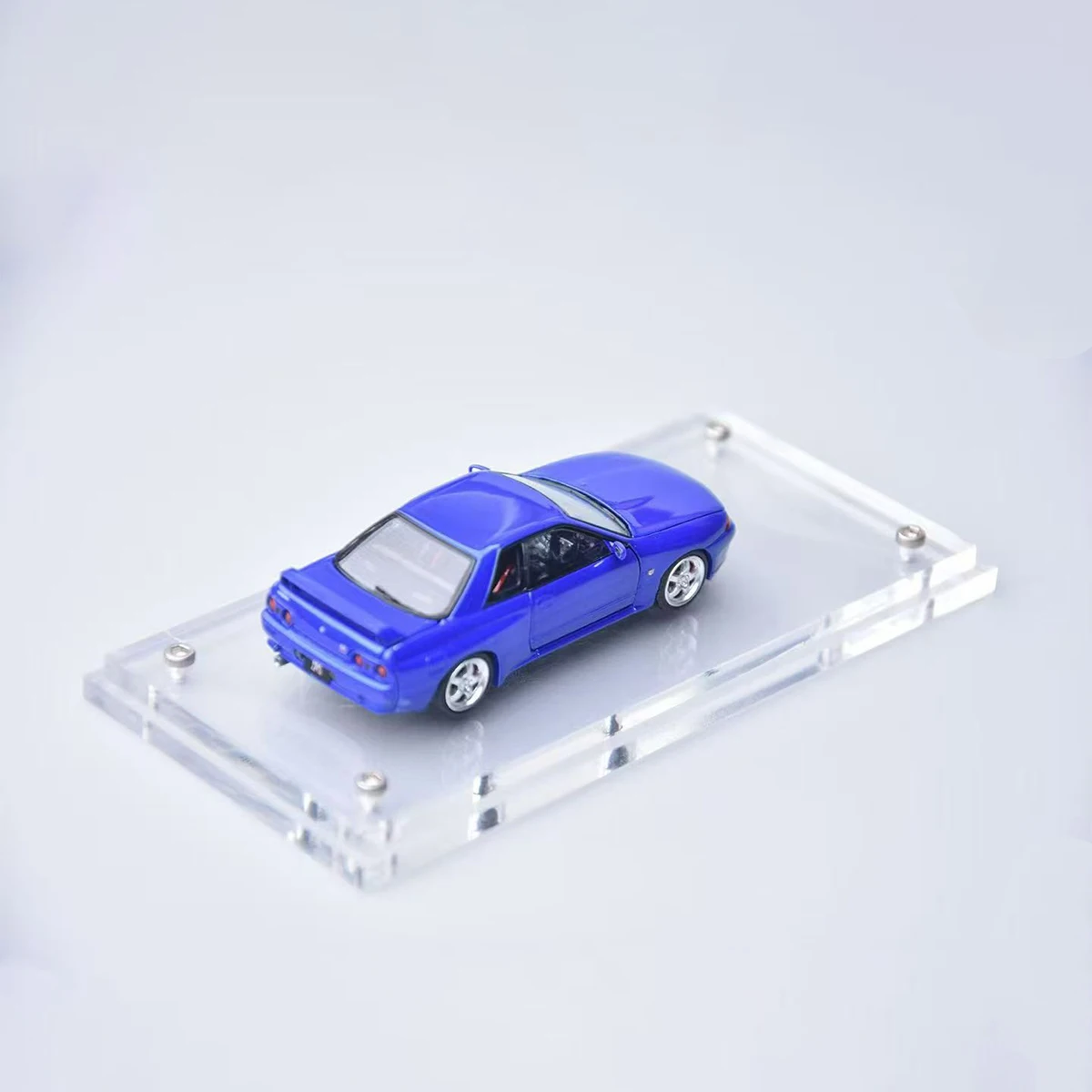 รถโมเดลโลหะผสมไดแคสต์ FH 1:64 R32 S-Tune แบบเปิดได้ทุกส่วน