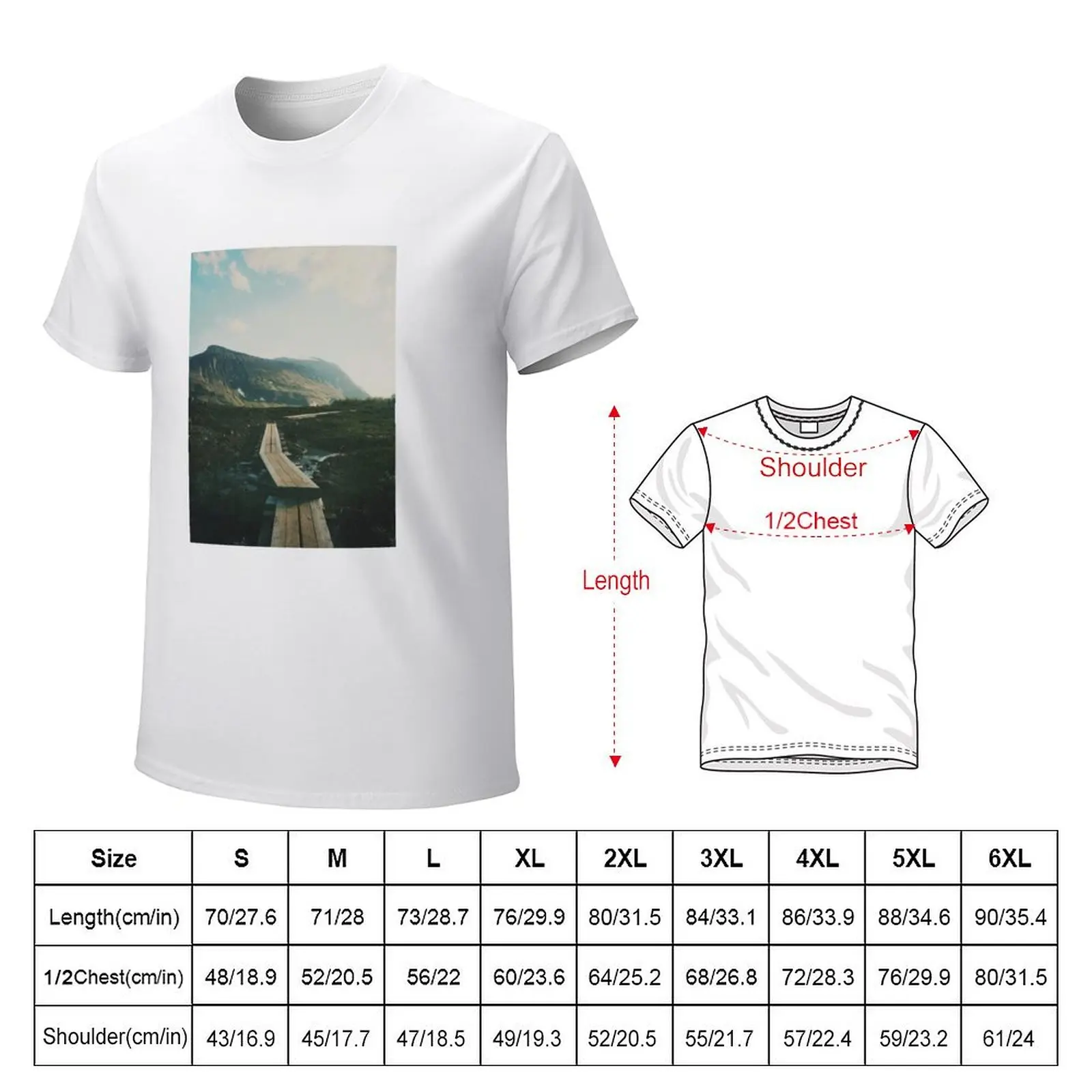 The Journey To Kebnekaise Mountain Lodge T-Shirt quick drying funnys quick-drying summer clothes mens clothes