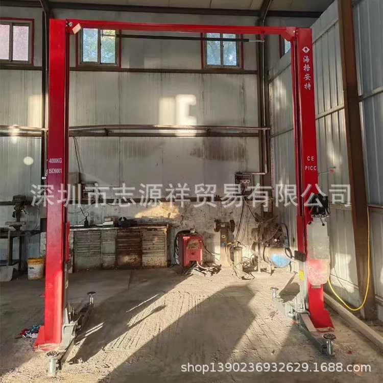 HCY Car two-column lift gantry double-column  auto repair 4T tons electric unlock
