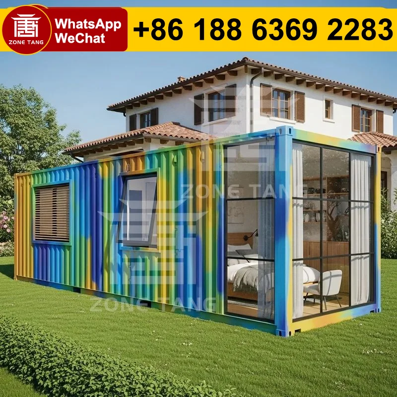 

Prefab Home Flat Pack House Foldable Structure Smart Technology Container House Premade Houses Repairable Toilet Budget Friendly