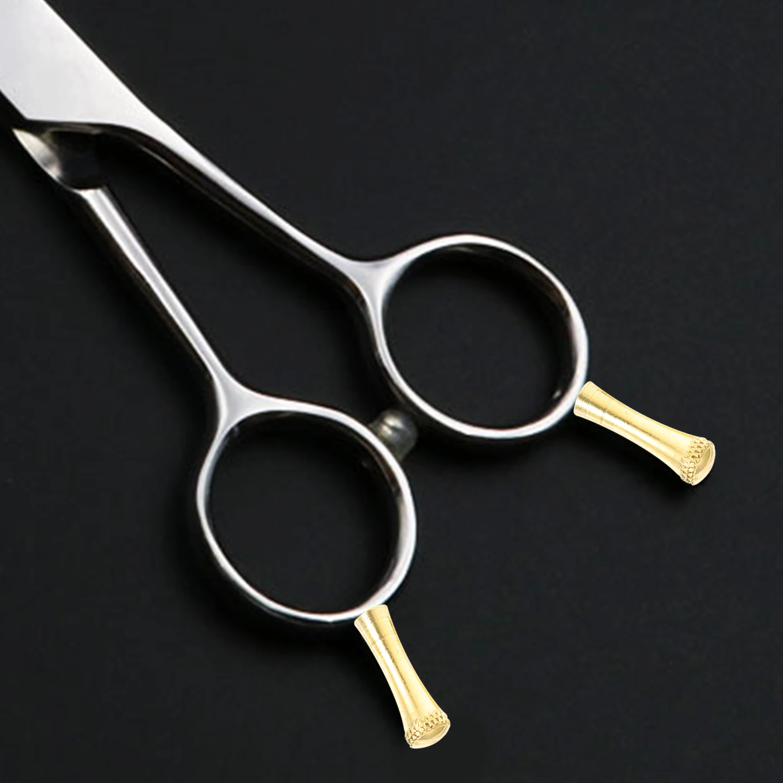 

10Pcs Pet Scissor Tail Nails Hair Clipper Accessory Ergonomic Durable Scissor Finger Rest Replaceable Nail Stainless Nail Decor
