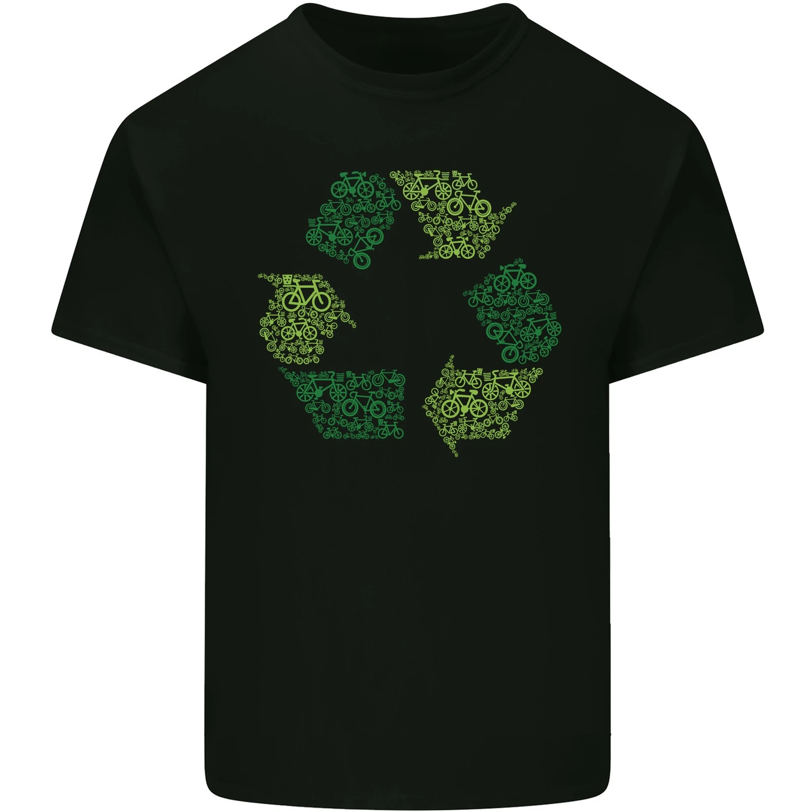 Cycling Sports T Shirt Environmental Protection Theme Unisex Short Sleeve Men Women Universal Fashion Casual Crewneck Tee Tops