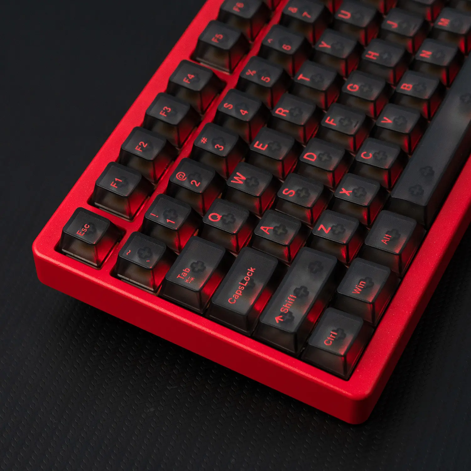 Mintcaps Morning C Evening A Fog Transparent UV Backlit Keycap Sets 120 Keys Cherry Profile key caps For MX Mechanical Keyboard - view 5