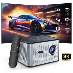 HD x3プロプロジェクター,4K,1280x720p,Android,wifi,LED,ビデオ,ホームシアター,映画館,電話,ミニゲーム,pk hy350