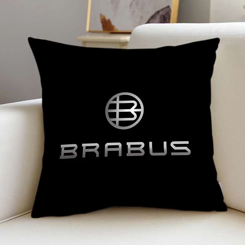 Square pillow Pillow Cover iving room car restaurant deck chair Dakimakura Throw Pillowcase bolster tide car logo Home Decor