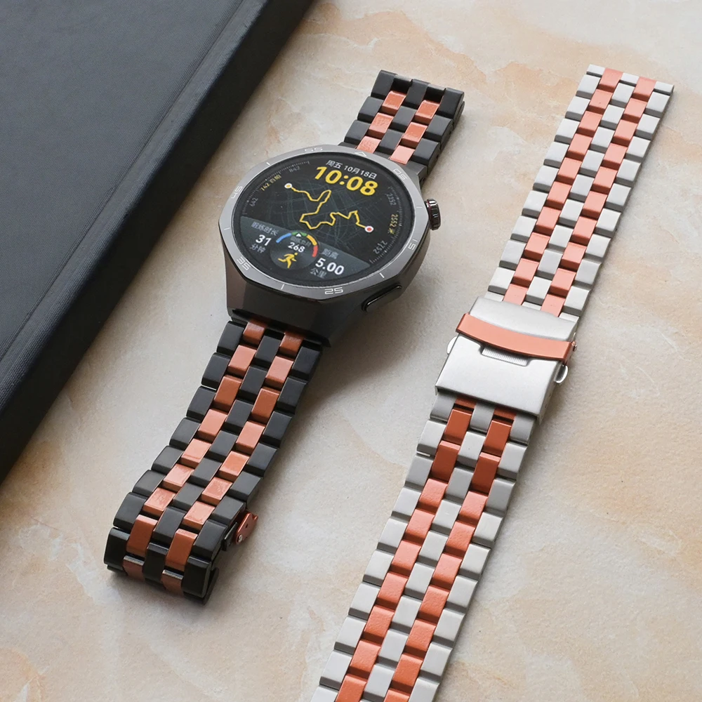 22Mm Luxury Stainle… - image