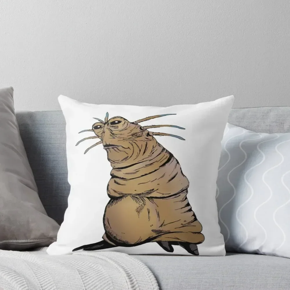 Live slug reaction / Klaud Throw Pillow Pillow Cases Pillowcase pillow