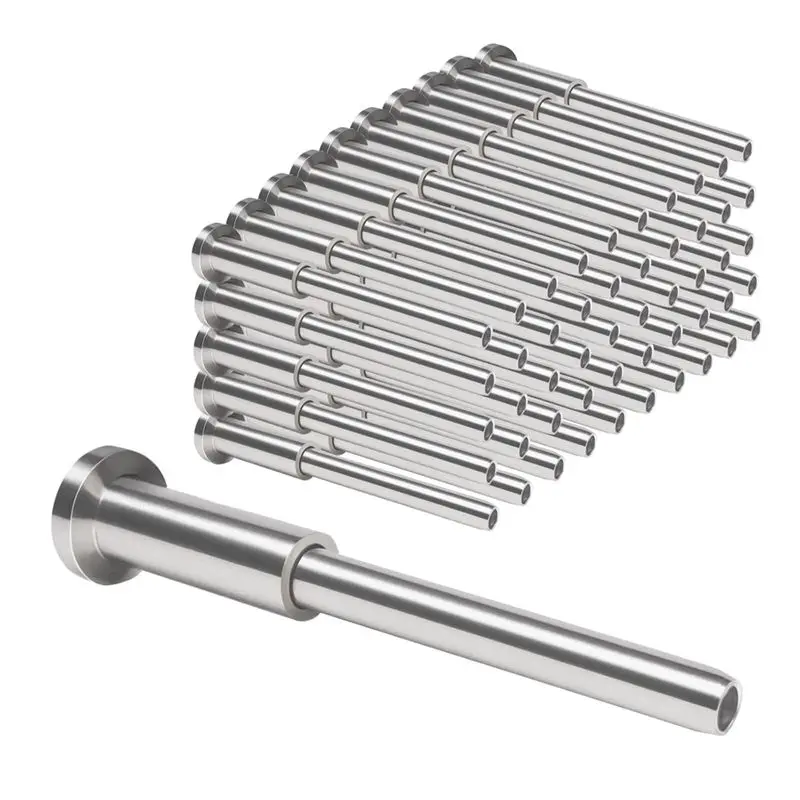 AEE4-52PCS Cable Railing Kit,1/8Inch Stainless Steel Cable Railing Hardware For Cable Railing - Easy Installation For Decks