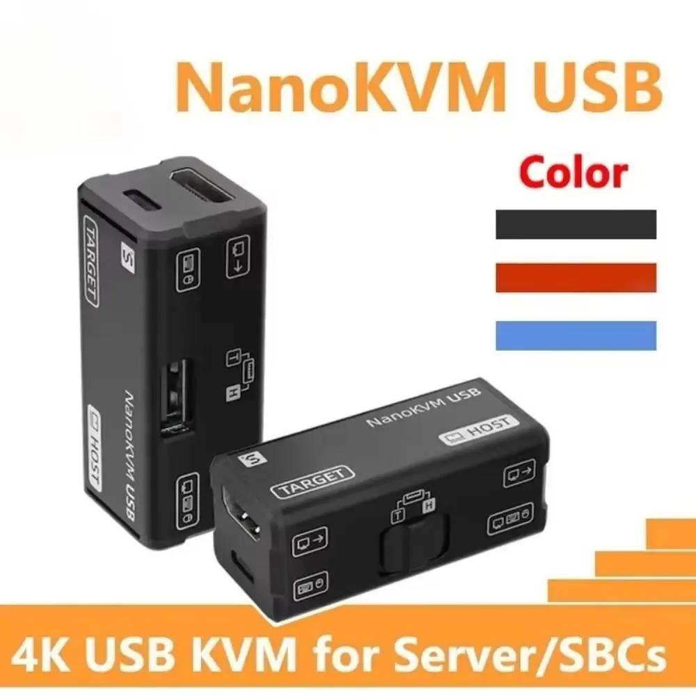 

Server Management NanoKVM-USB SBCs Operation Operation Maintenance USB Capture Card Data Center 4K Resolution HDMI Loop Out
